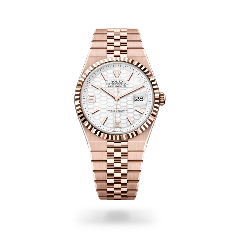 スワロフスキー　#8901　140㍉　ペンデローク Rolex Land-Dweller 40 18 kt Everose gold, M127335-0001